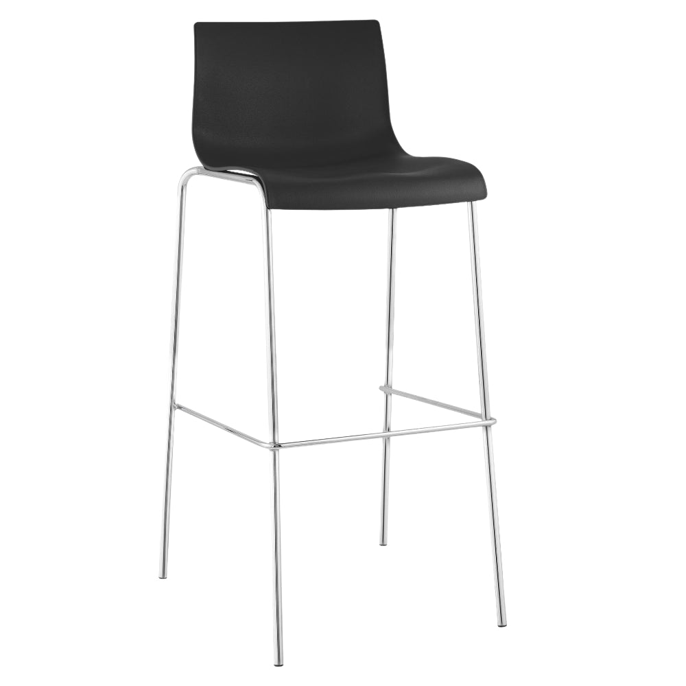 Bar stool with backrest
