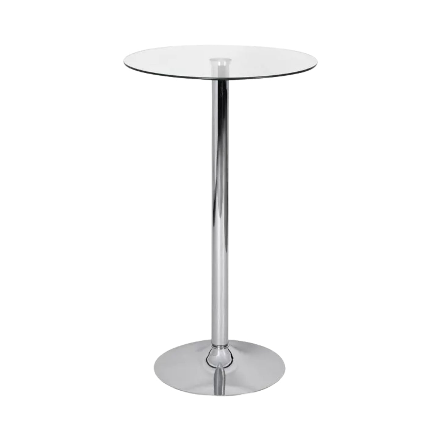 Stehtisch mit Glasplatte
